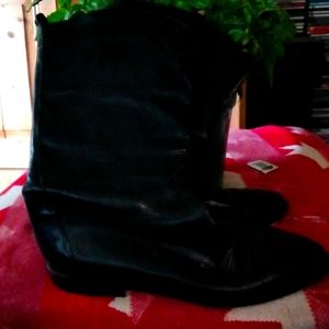 🐴 Joan And David Black Leather Boots 🐴